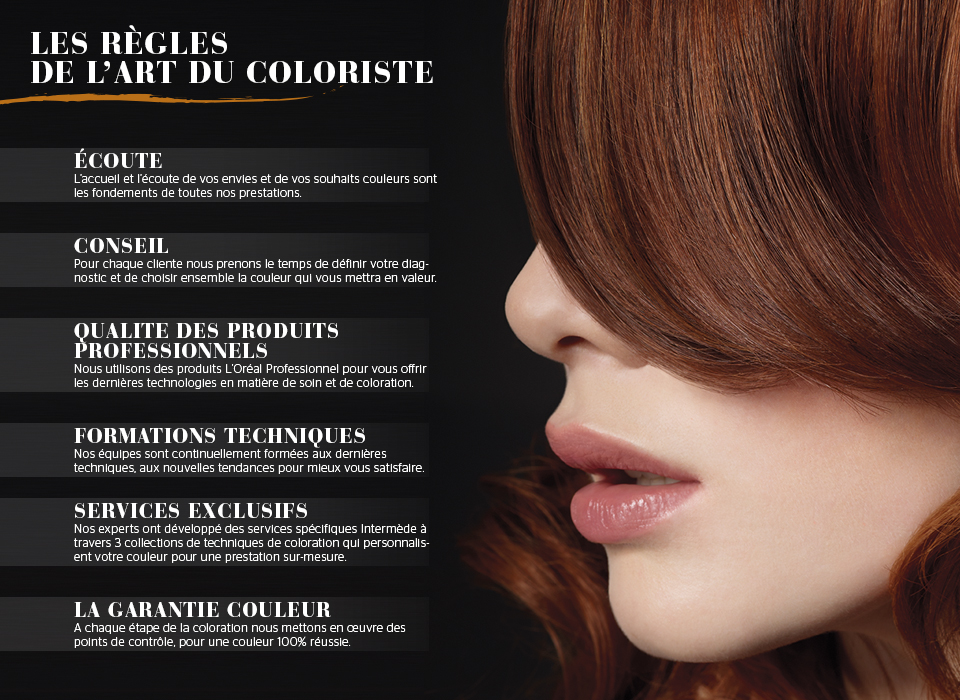 Intermède Coiffeur Expert coloriste au Mans